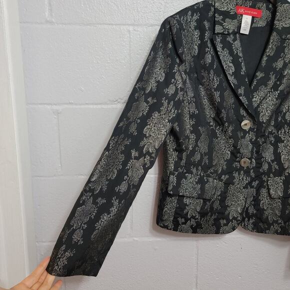 Anne Klein Silk Brocade Jacket - Picture 5 of 8